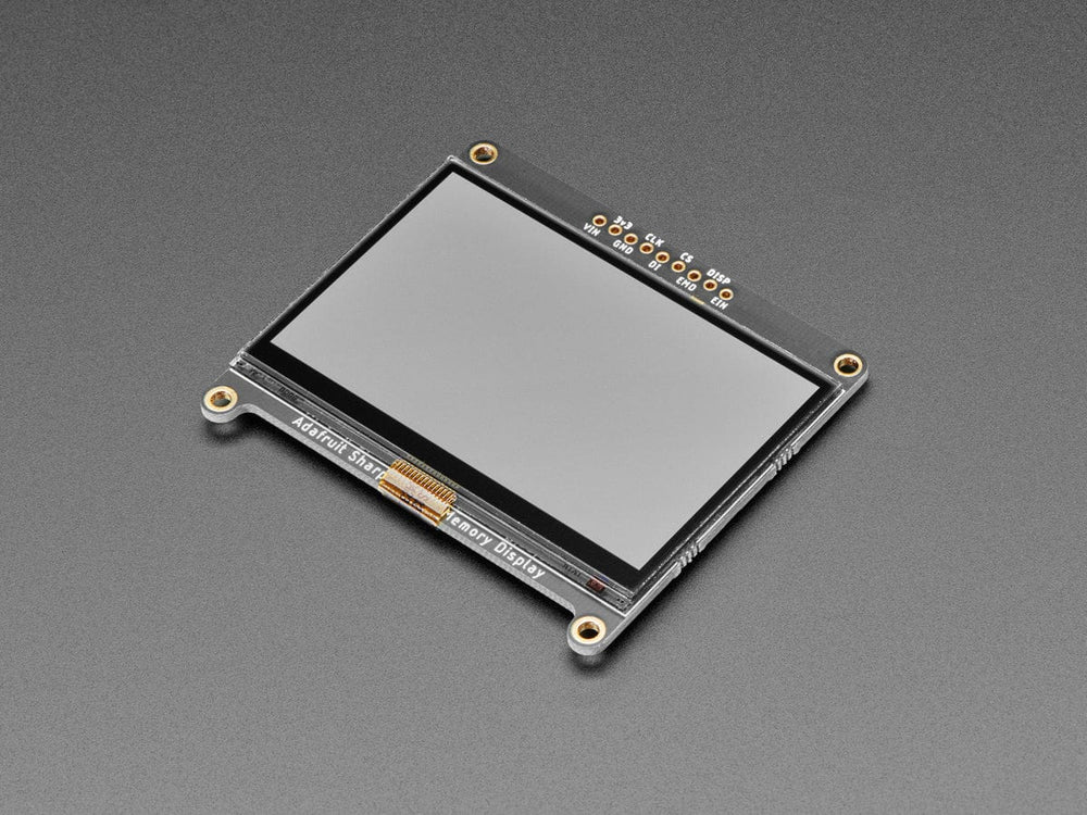 Adafruit SHARP Memory Display Breakout - 2.7" 400x240 Monochrome by Adafruit - The Pi Hut