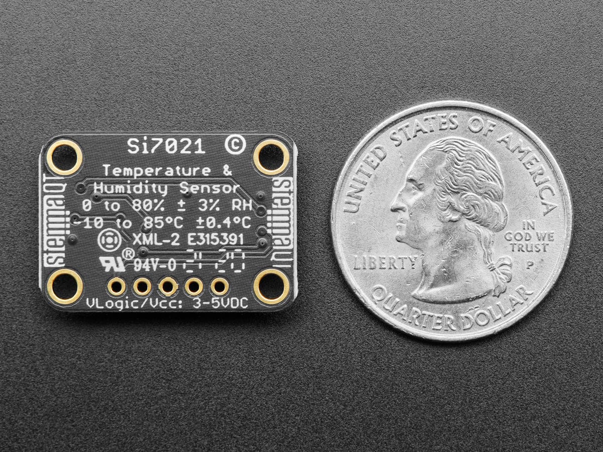 Adafruit Si7021 Temperature & Humidity Sensor Breakout Board (STEMMA QT) by Adafruit - The Pi Hut