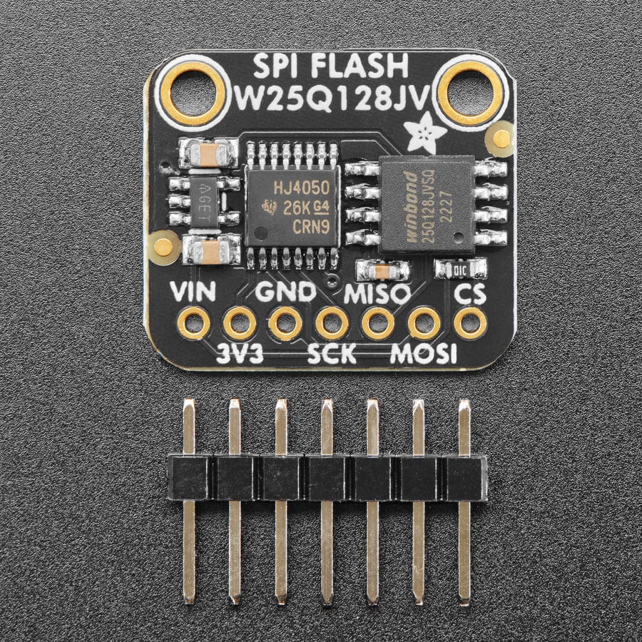 Adafruit SPI FLASH Breakout W25Q128 - 128 MBit / 16 MByte by Adafruit - The Pi Hut