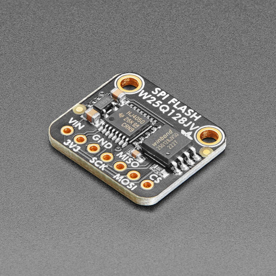 Adafruit SPI FLASH Breakout W25Q128 - 128 MBit / 16 MByte by Adafruit - The Pi Hut