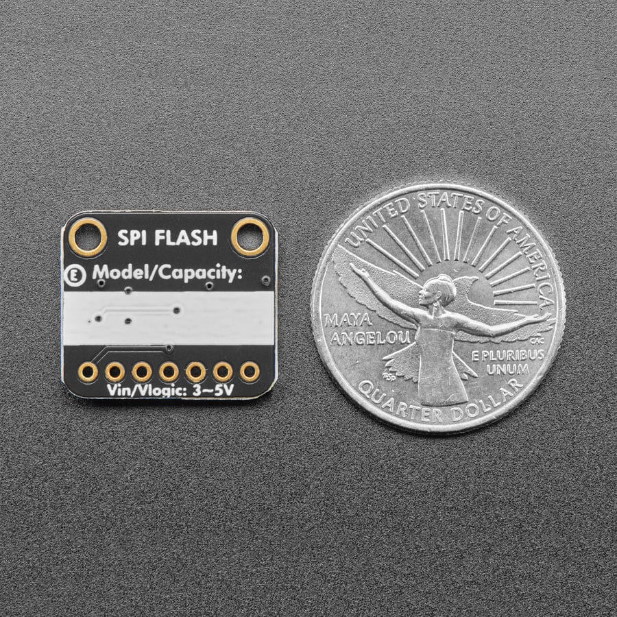 Adafruit SPI FLASH Breakout - W25Q64 - 64 MBit / 8 MByte by Adafruit - The Pi Hut