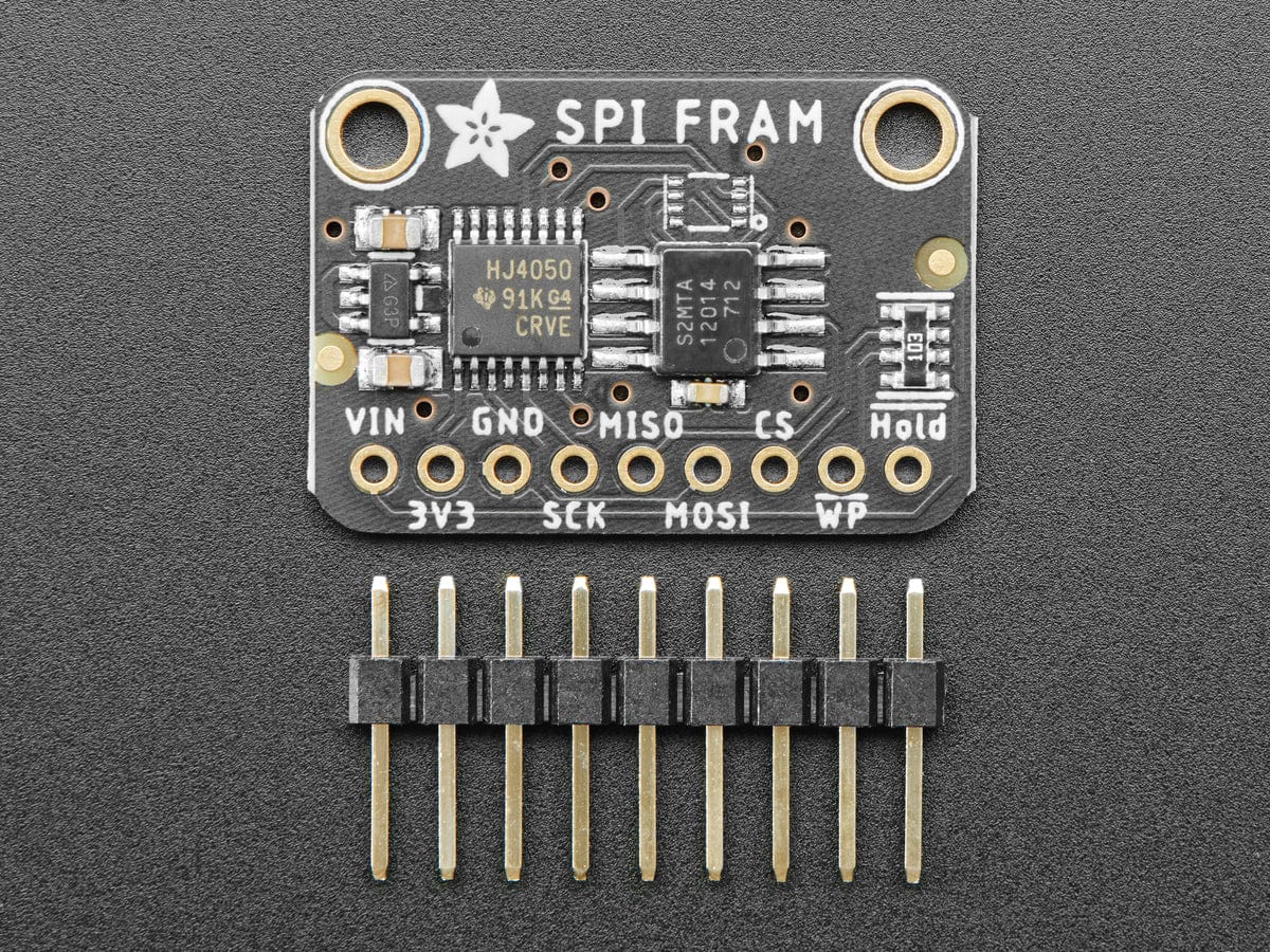 Adafruit SPI Non-Volatile FRAM Breakout - 2 Mbit / 256 KBytes (MB85RS2MTA) by Adafruit - The Pi Hut