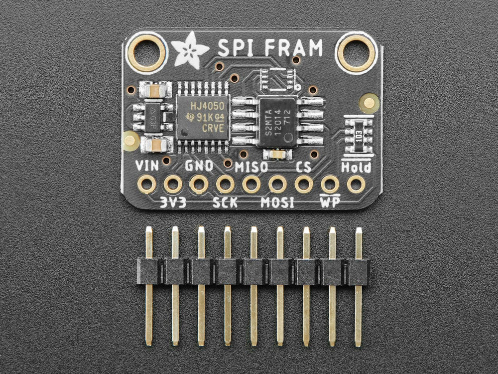 Adafruit SPI Non-Volatile FRAM Breakout - 2 Mbit / 256 KBytes (MB85RS2MTA) by Adafruit - The Pi Hut