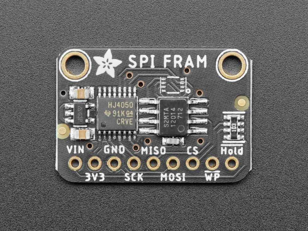 Adafruit SPI Non-Volatile FRAM Breakout - 2 Mbit / 256 KBytes (MB85RS2MTA) by Adafruit - The Pi Hut
