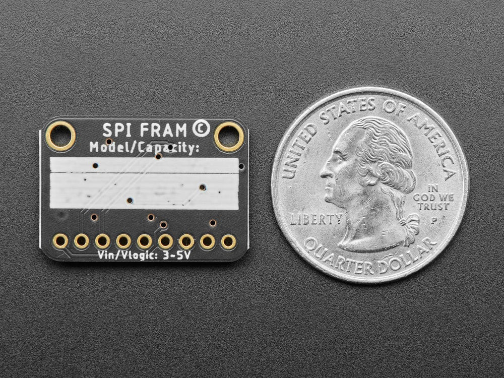 Adafruit SPI Non-Volatile FRAM Breakout - 2 Mbit / 256 KBytes (MB85RS2MTA) by Adafruit - The Pi Hut