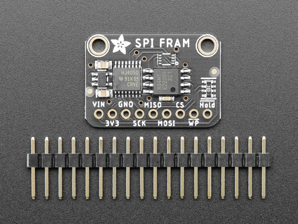 Adafruit SPI Non-Volatile FRAM Breakout - 4 Mbit / 512 KBytes (MB85RS4MT) by Adafruit - The Pi Hut
