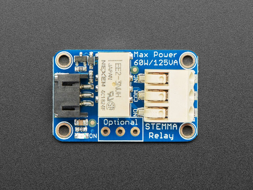 Adafruit STEMMA Non-Latching Mini Relay by Adafruit - The Pi Hut