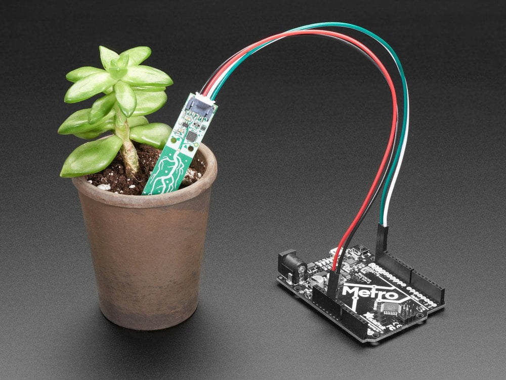 Adafruit STEMMA Soil Sensor - I2C Capacitive Moisture Sensor by Adafruit - The Pi Hut