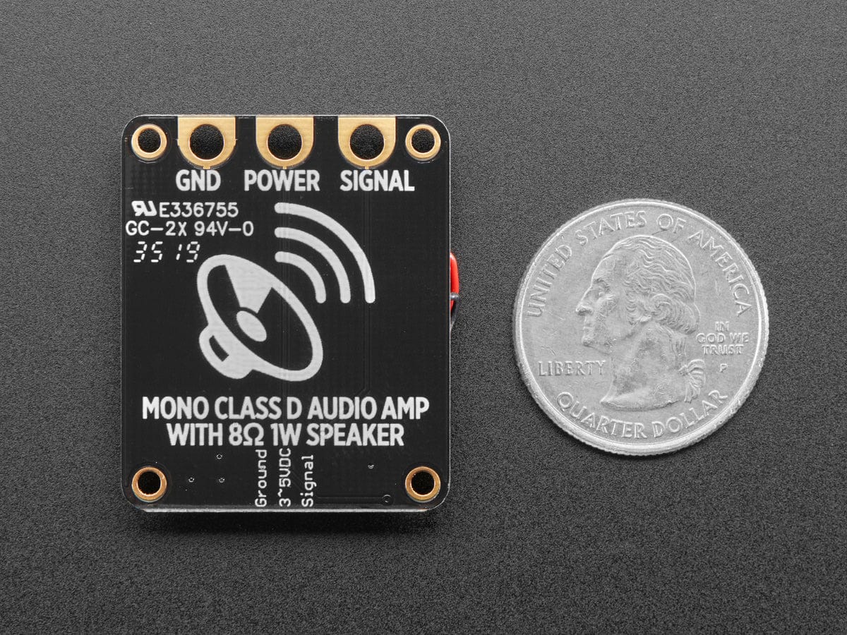 Adafruit STEMMA Speaker - Plug and Play Audio Amplifier by Adafruit - The Pi Hut