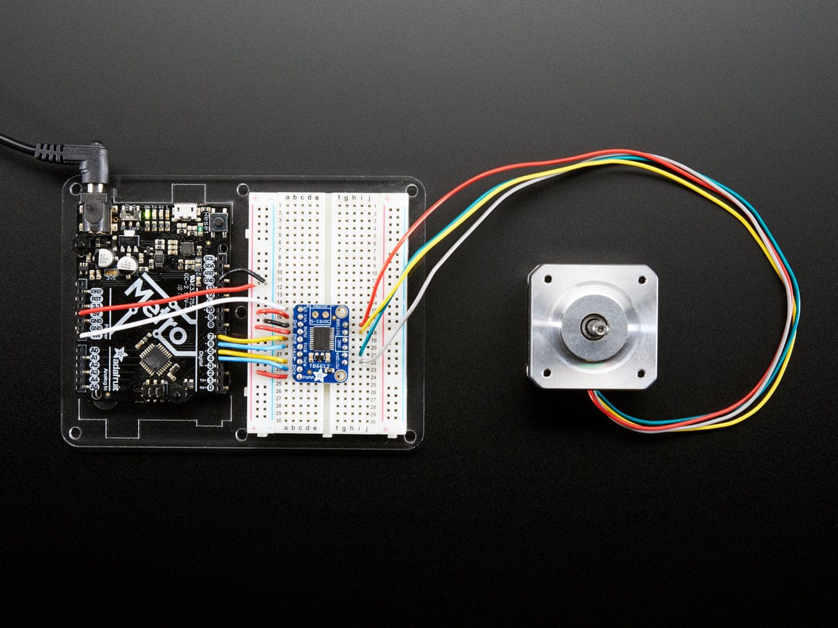 Adafruit TB6612 1.2A DC/Stepper Motor Driver Breakout Board by Adafruit - The Pi Hut