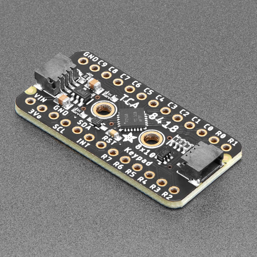 Adafruit TCA8418 Keypad Matrix and GPIO Expander Breakout - STEMMA QT / Qwiic by Adafruit - The Pi Hut