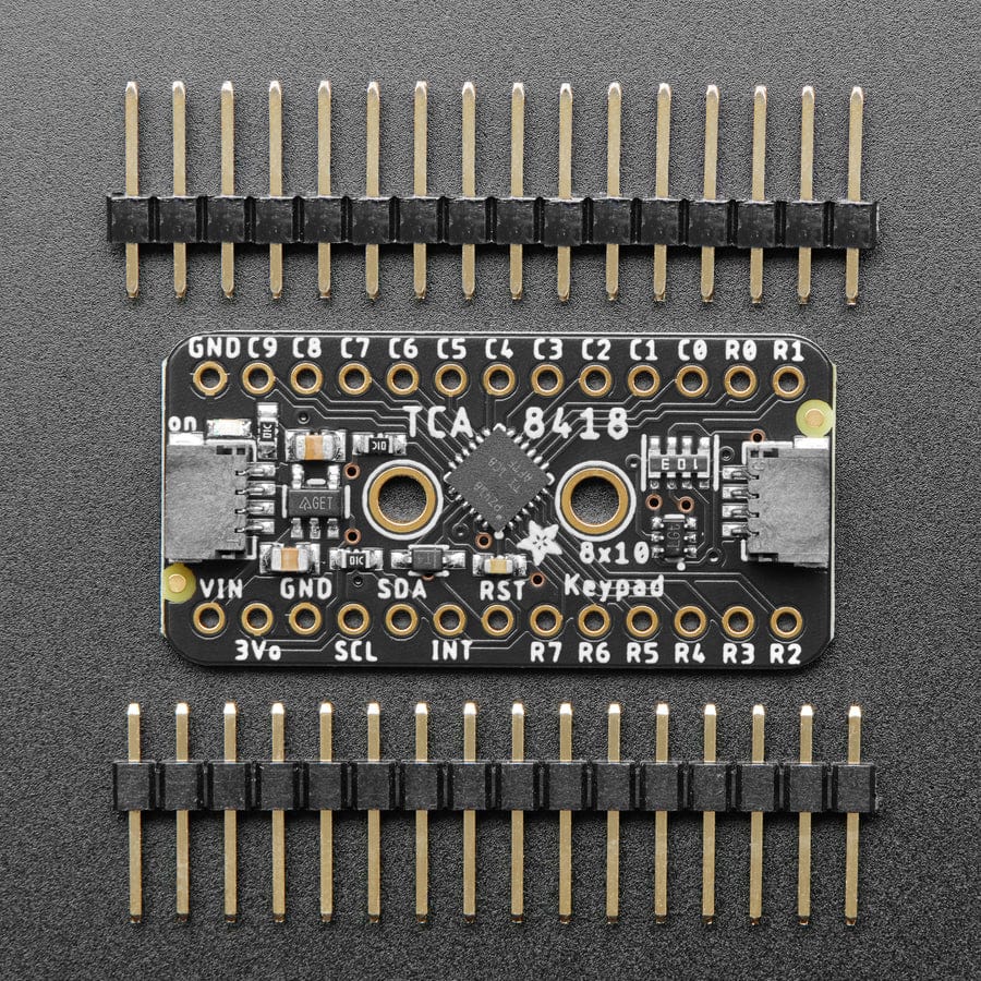 Adafruit TCA8418 Keypad Matrix and GPIO Expander Breakout - STEMMA QT / Qwiic by Adafruit - The Pi Hut