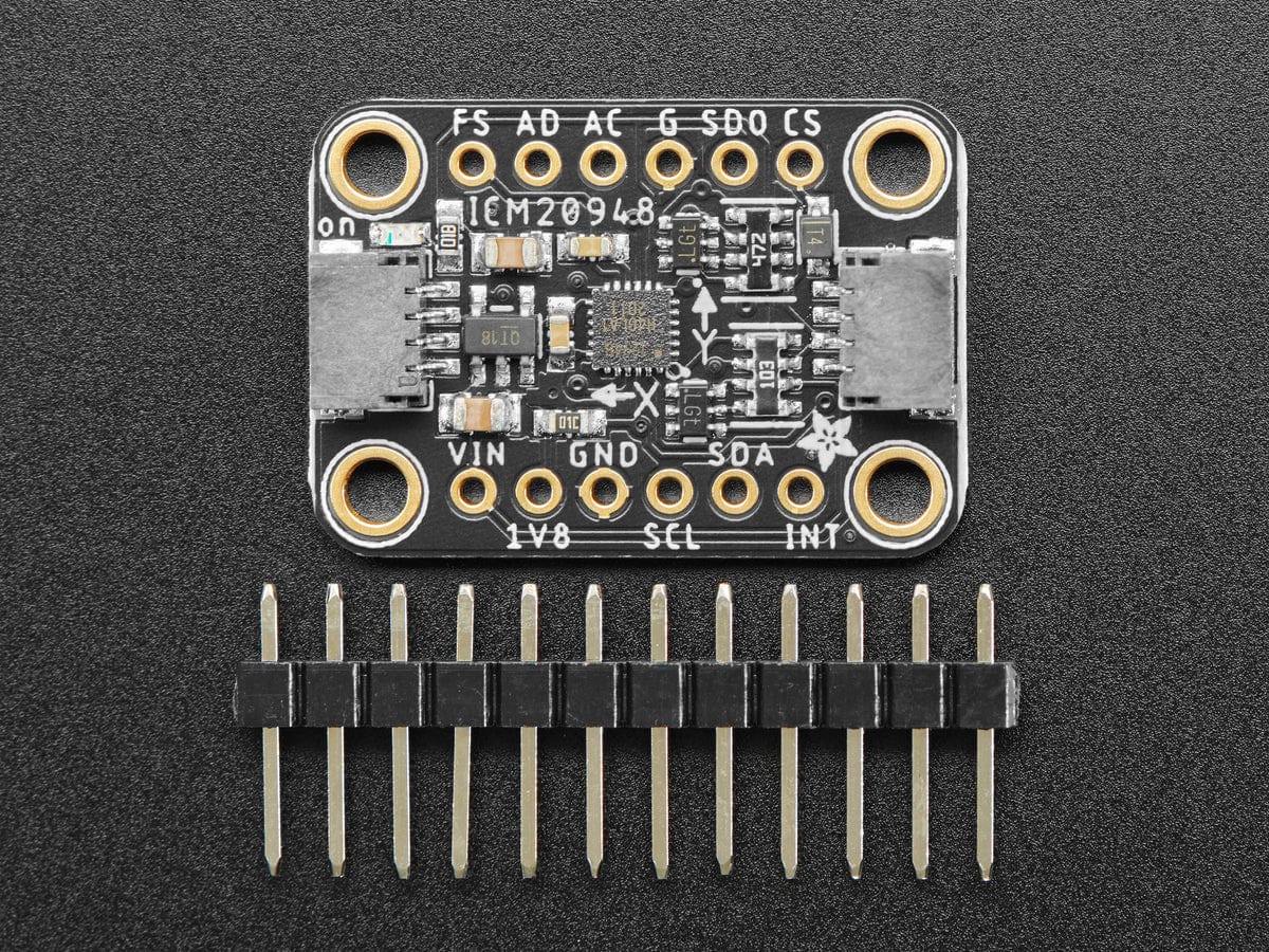Adafruit TDK InvenSense ICM-20948 9-DoF IMU (MPU-9250 Upgrade) (STEMMA QT / Qwiic) by Adafruit - The Pi Hut