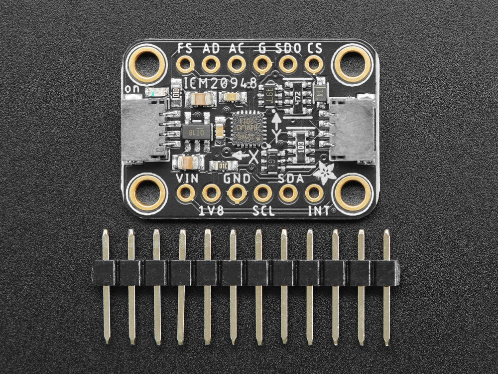 Adafruit TDK InvenSense ICM-20948 9-DoF IMU (MPU-9250 Upgrade) (STEMMA QT / Qwiic) by Adafruit - The Pi Hut