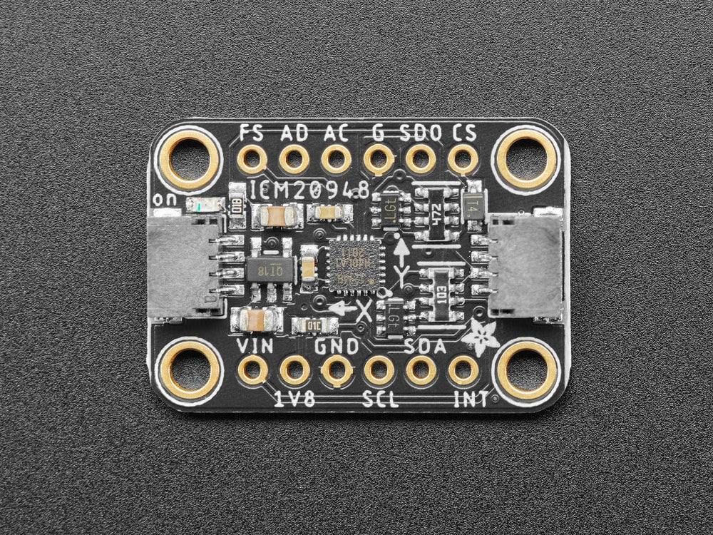 Adafruit TDK InvenSense ICM-20948 9-DoF IMU (MPU-9250 Upgrade) (STEMMA QT / Qwiic) by Adafruit - The Pi Hut
