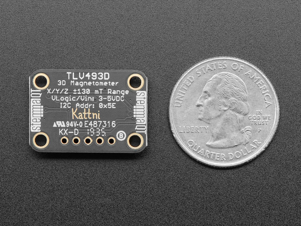 Adafruit TLV493D Triple-Axis Magnetometer - STEMMA QT / Qwiic by Adafruit - The Pi Hut