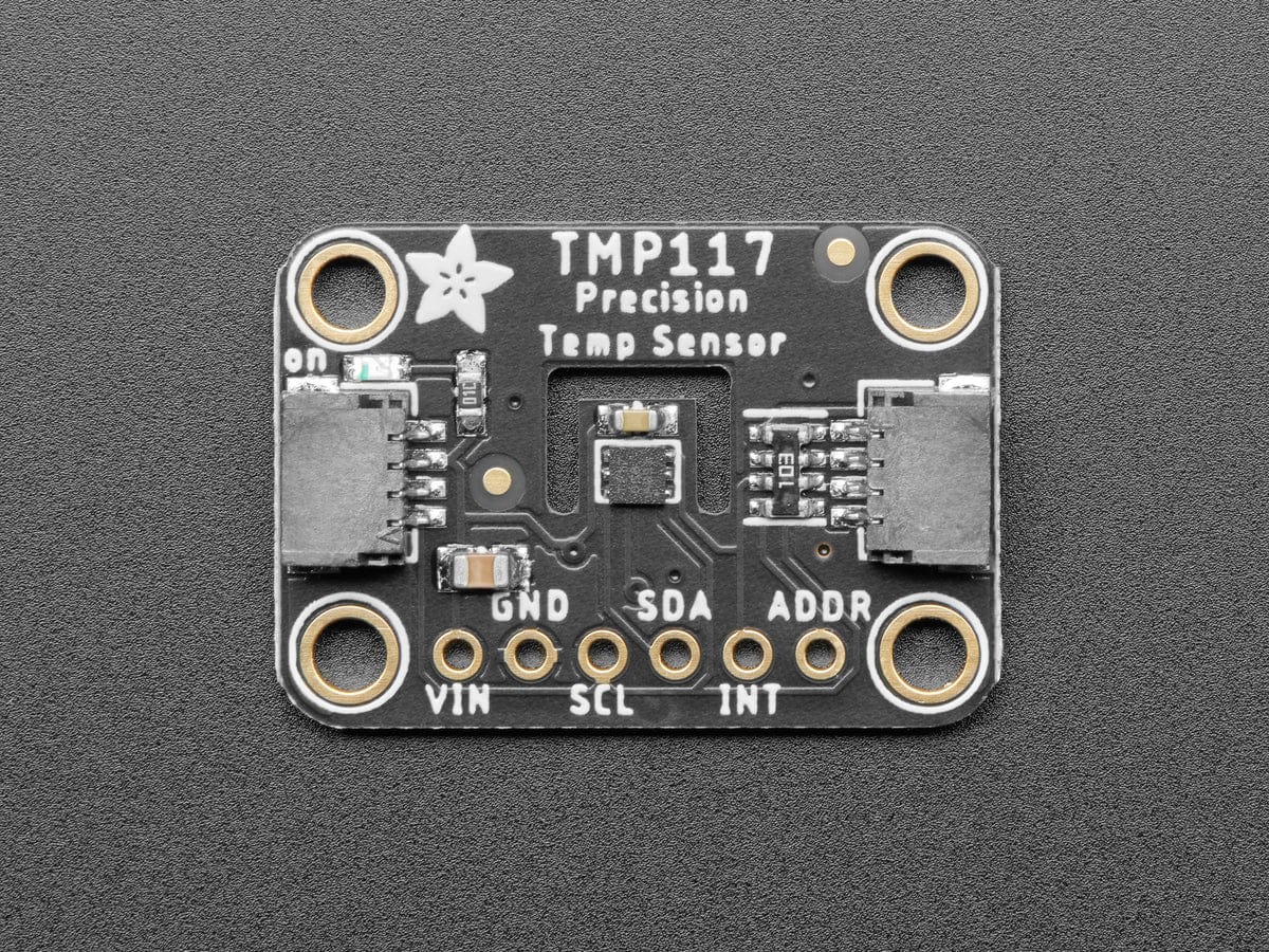 Adafruit TMP117 ±0.1°C High Accuracy I2C Temperature Sensor (STEMMA QT / Qwiic) by Adafruit - The Pi Hut
