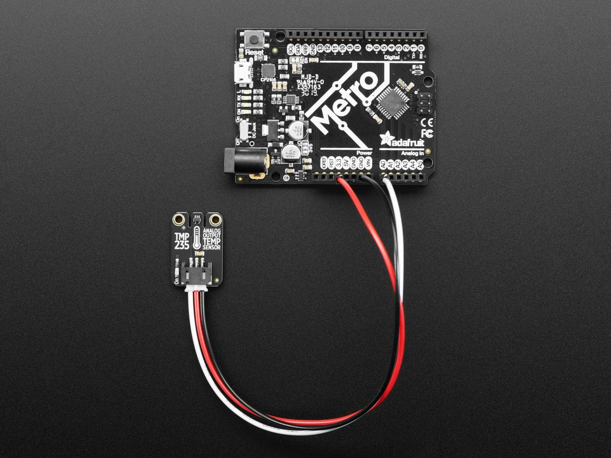 Adafruit TMP235 - Plug-and-Play STEMMA Analog Temperature Sensor (TMP235) by Adafruit - The Pi Hut