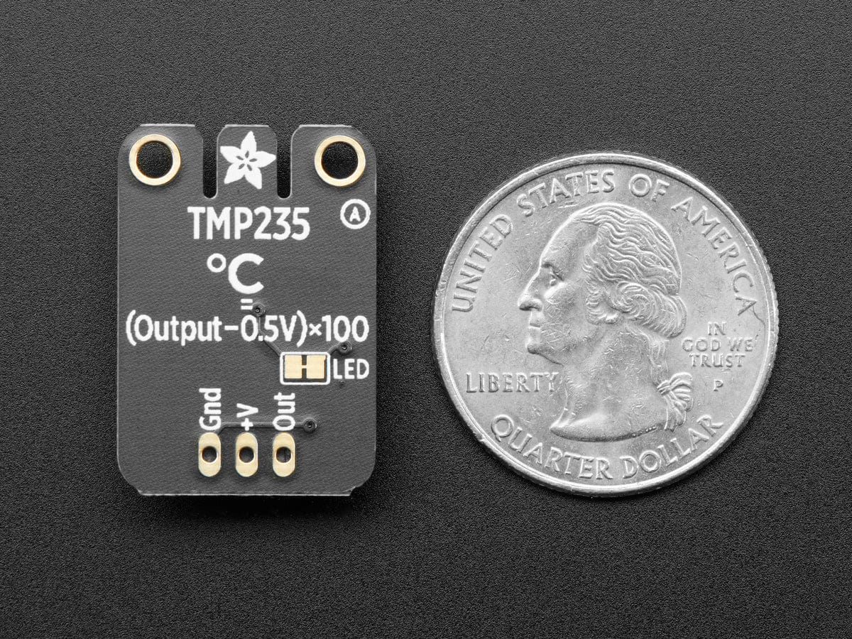 Adafruit TMP235 - Plug-and-Play STEMMA Analog Temperature Sensor (TMP235) by Adafruit - The Pi Hut