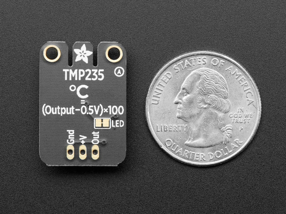 Adafruit TMP235 - Plug-and-Play STEMMA Analog Temperature Sensor (TMP235) by Adafruit - The Pi Hut