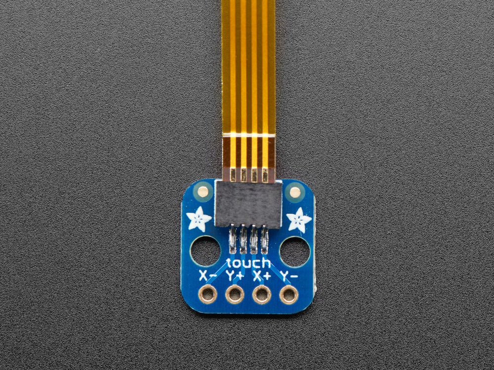 Adafruit Touch Screen Breakout Board for 4 pin 1.0mm FPC by Adafruit - The Pi Hut