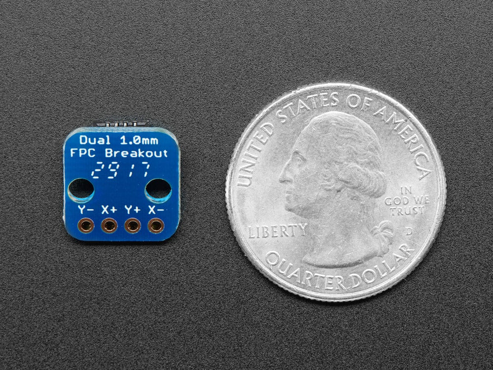 Adafruit Touch Screen Breakout Board for 4 pin 1.0mm FPC by Adafruit - The Pi Hut