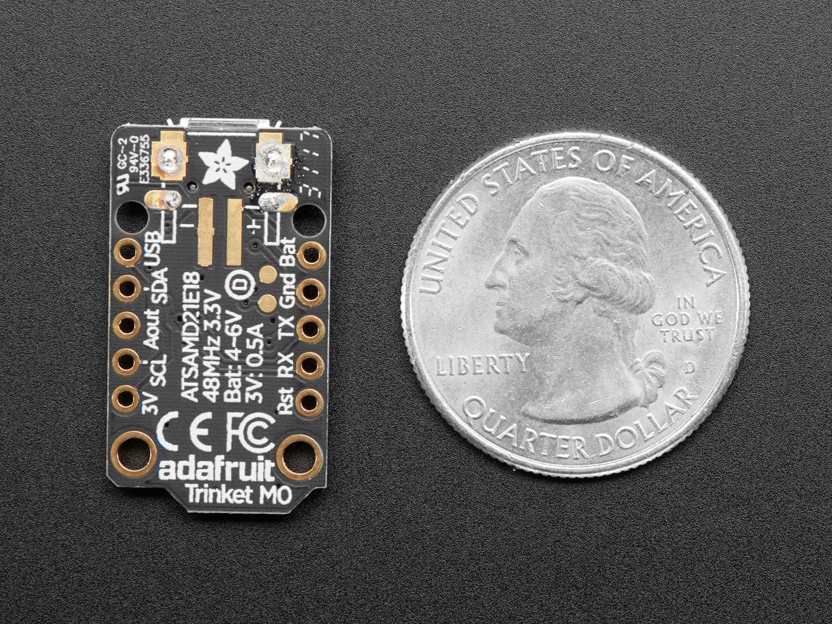 Adafruit Trinket M0 - for use with CircuitPython & Arduino IDE by Adafruit - The Pi Hut