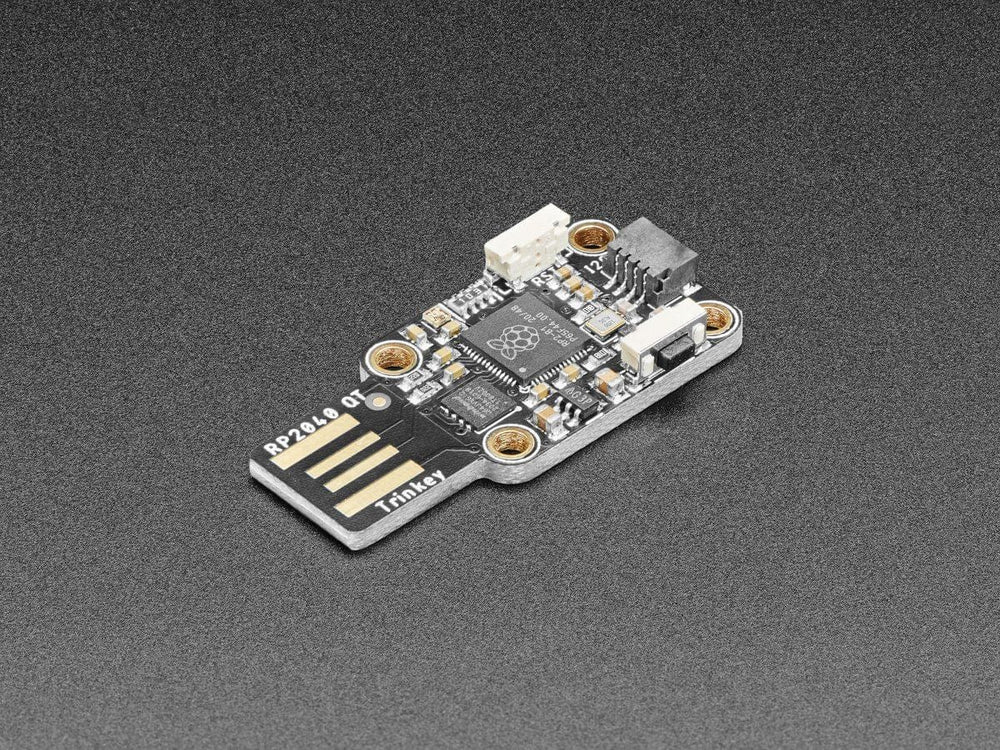 Adafruit Trinkey QT2040 - RP2040 USB Key with Stemma QT by Adafruit - The Pi Hut