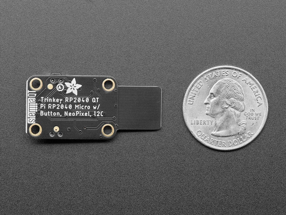 Adafruit Trinkey QT2040 - RP2040 USB Key with Stemma QT by Adafruit - The Pi Hut