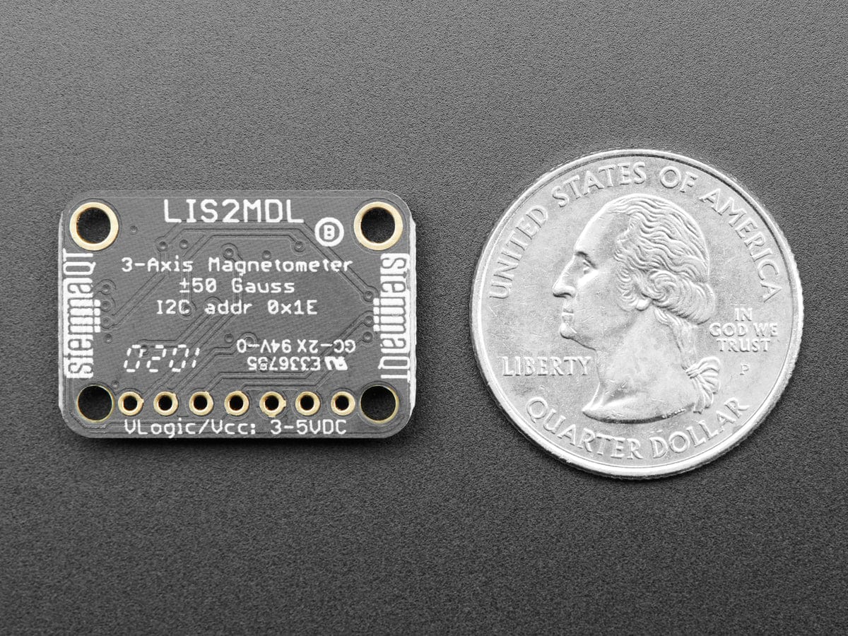 Adafruit Triple-axis Magnetometer - LIS2MDL (STEMMA QT / Qwiic) by Adafruit - The Pi Hut