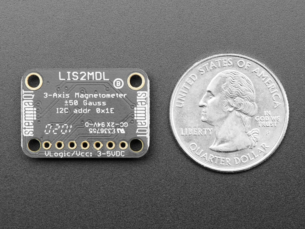 Adafruit Triple-axis Magnetometer - LIS2MDL (STEMMA QT / Qwiic) by Adafruit - The Pi Hut