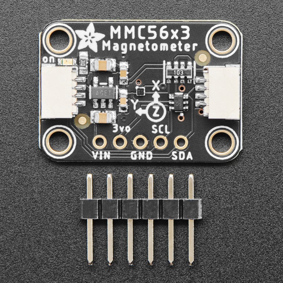 Adafruit Triple-axis Magnetometer - MMC5603 - STEMMA QT / Qwiic by Adafruit - The Pi Hut