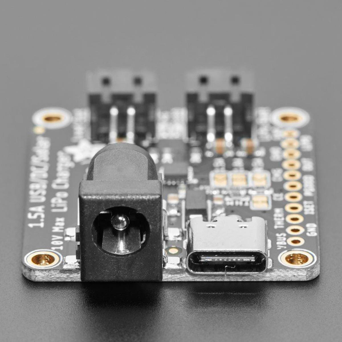 Adafruit Universal USB / DC / Solar Lithium Ion/Polymer Charger (bq24074) by Adafruit - The Pi Hut