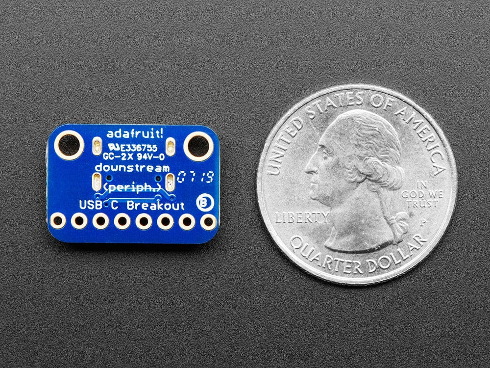 Adafruit USB Type C Breakout Board - Downstream Connection by Adafruit - The Pi Hut