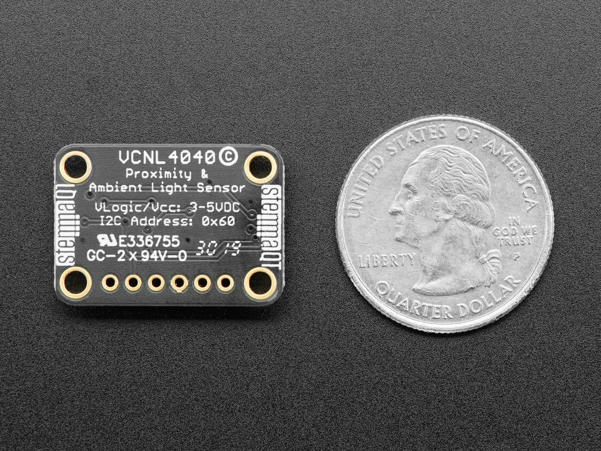 Adafruit VCNL4040 Proximity and Lux Sensor - STEMMA QT / Qwiic by Adafruit - The Pi Hut