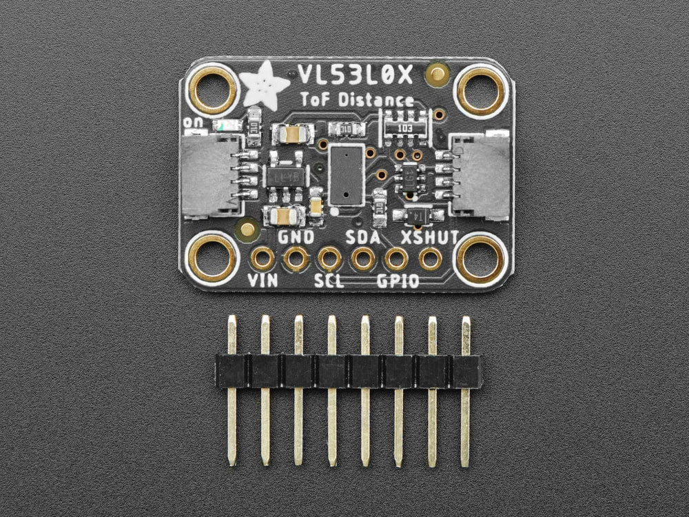 Adafruit VL53L0X Time of Flight Distance Sensor - ~30 to 1000mm by Adafruit - The Pi Hut