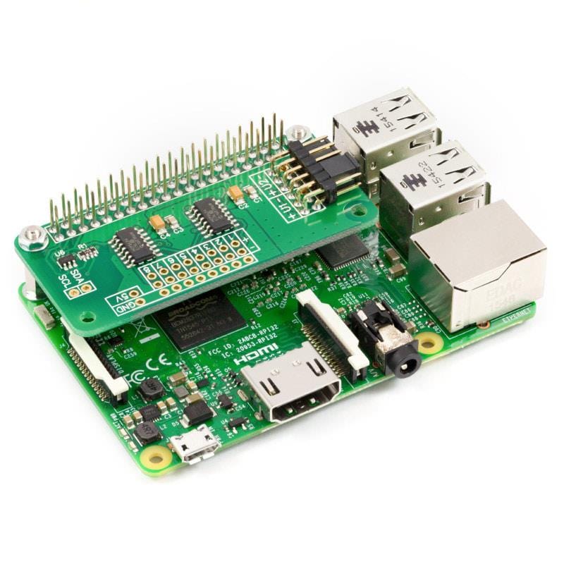 ADC Differential Pi by ABelectronics - The Pi Hut
