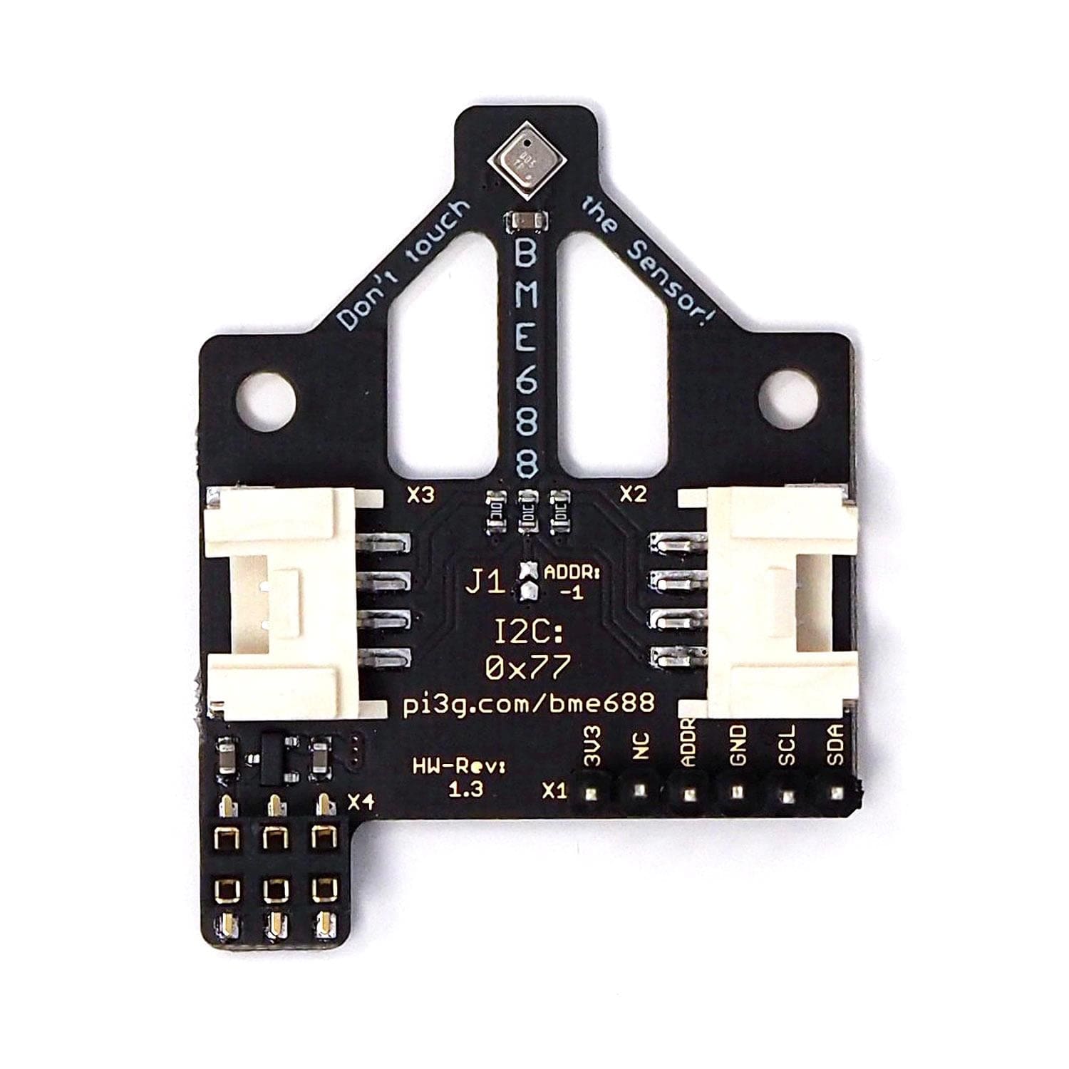 Advanced Bosch BME688 Breakout Board for Raspberry Pi by Pi3g - The Pi Hut