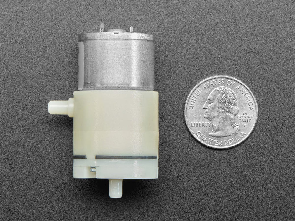 Air Pump and Vacuum DC Motor - 4.5V and 1.8 LPM (ZR320-02PM) by The Pi Hut - The Pi Hut