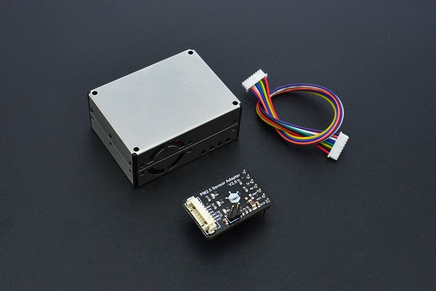 Air Quality Monitor (PM 2.5, Formaldehyde, Temperature & Humidity Sensor) by DFRobot - The Pi Hut