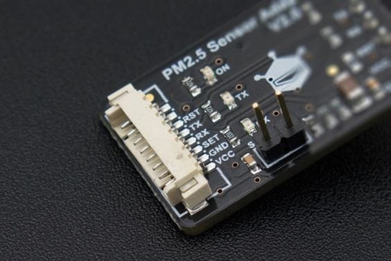 Air Quality Monitor (PM 2.5, Formaldehyde, Temperature & Humidity Sensor) by DFRobot - The Pi Hut