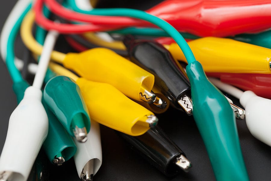 Alligator Clip Test Cables (10 PCS Pack) by DFRobot - The Pi Hut