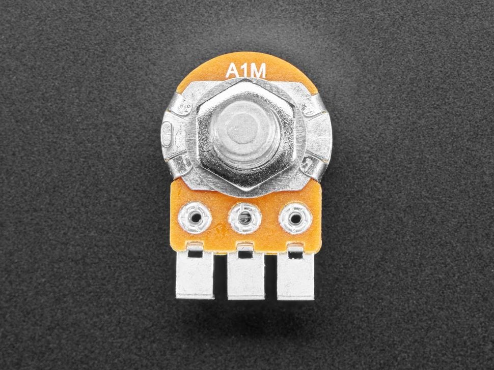 Alpha Dual-Gang 16mm Right-angle PC Mount - 1M Audio (RV16A01F-41-15R1-A1M-30H4) by Alpha - The Pi Hut