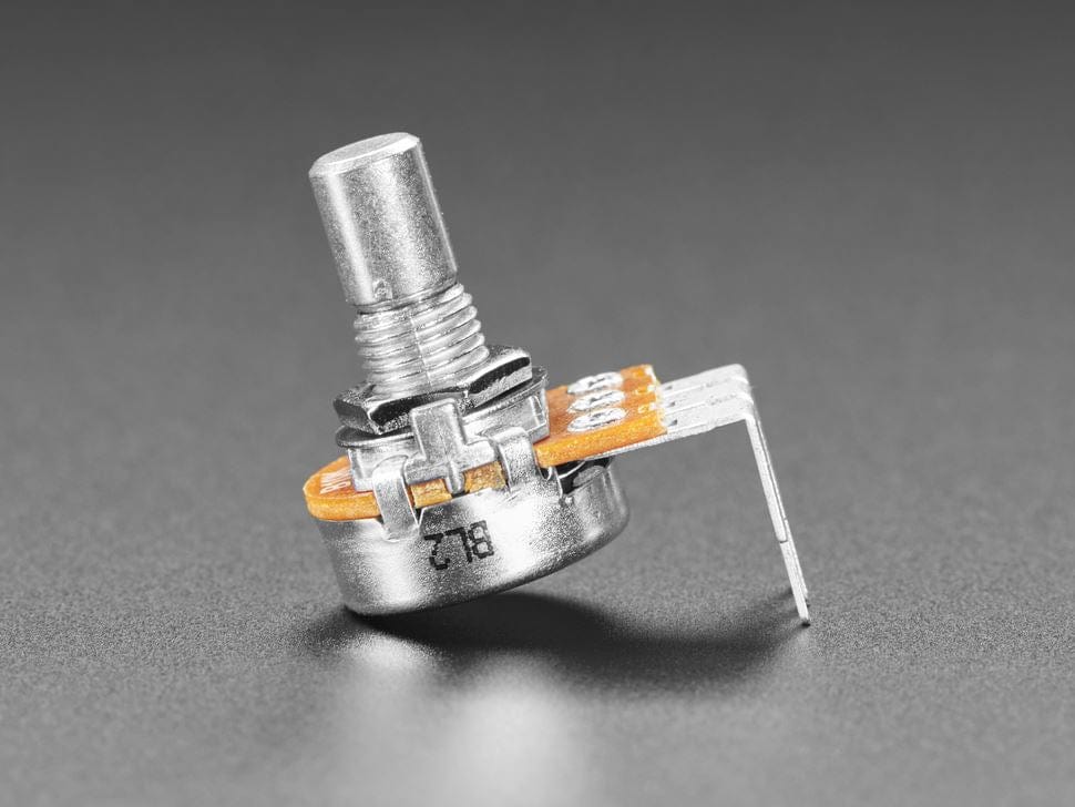 Alpha Single-Gang 16mm Right-angle PC Mount - 100K Reverse Audio (RV16AF-41-15R1-C100K-30H4) by Alpha - The Pi Hut