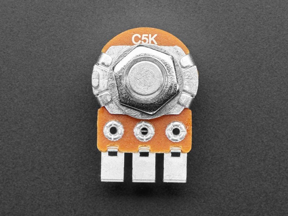 Alpha Single-Gang 16mm Right-angle PC Mount - 5K Reverse Audio (RV16AF-41-15R1-C5K-30H4) by Alpha - The Pi Hut