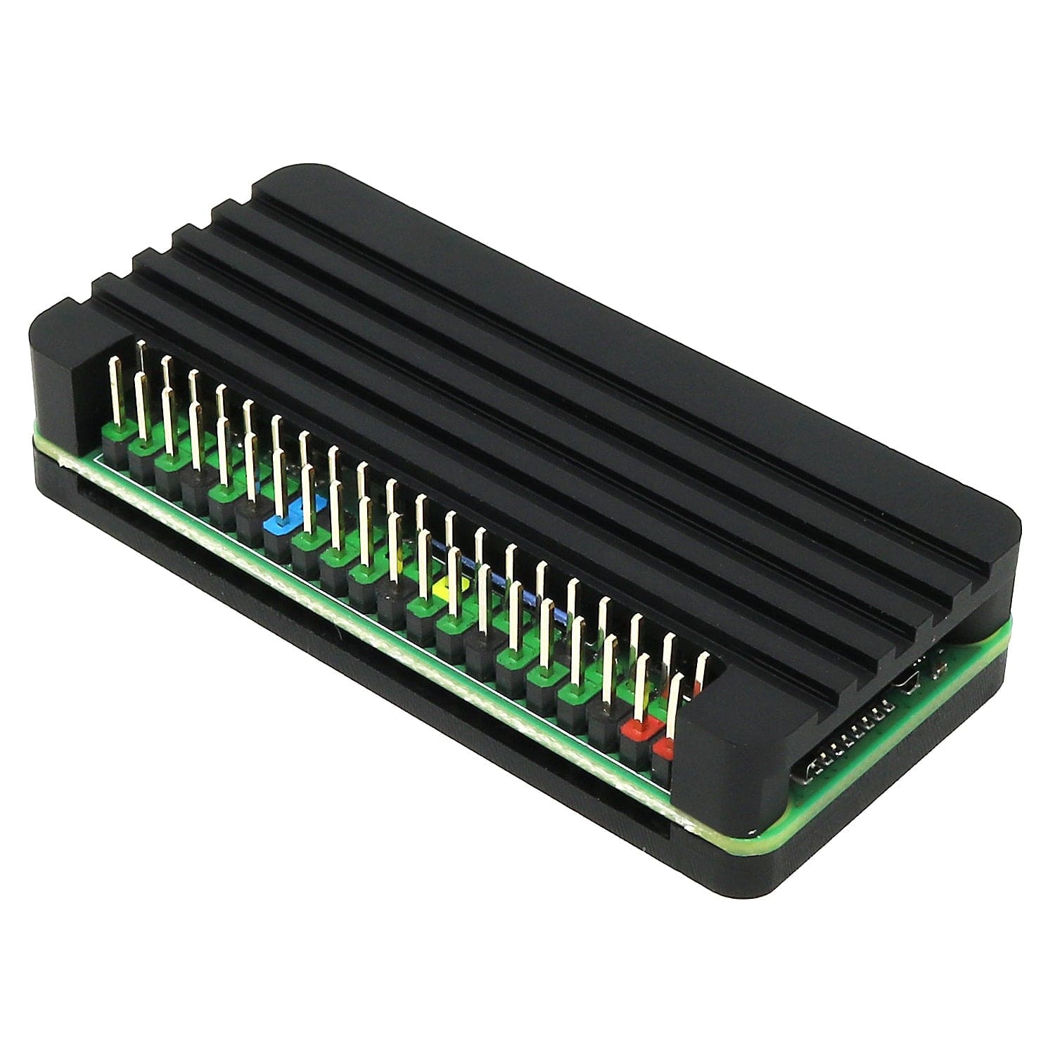 Aluminium Armour Mini Heatsink Case for Raspberry Pi Zero by The Pi Hut - The Pi Hut
