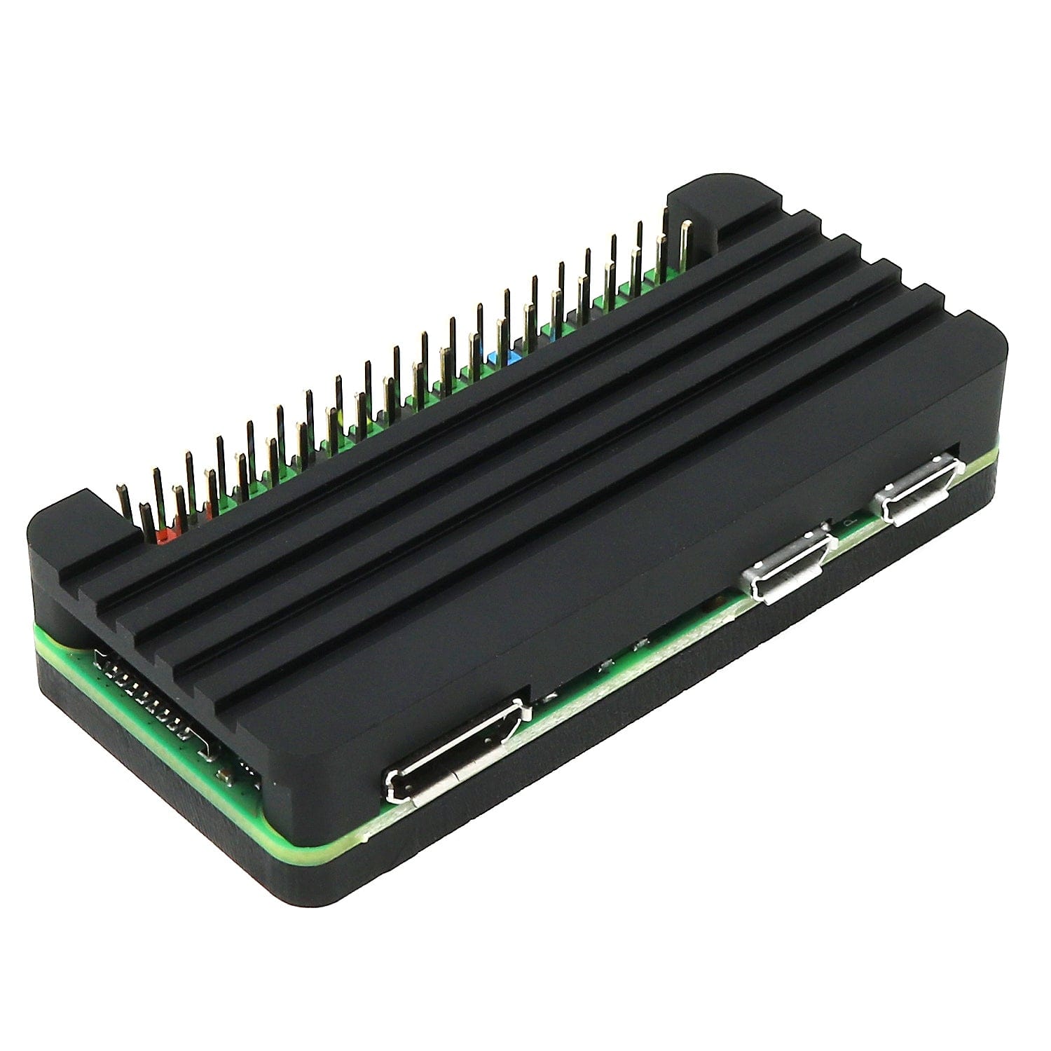 Aluminium Armour Mini Heatsink Case for Raspberry Pi Zero by The Pi Hut - The Pi Hut