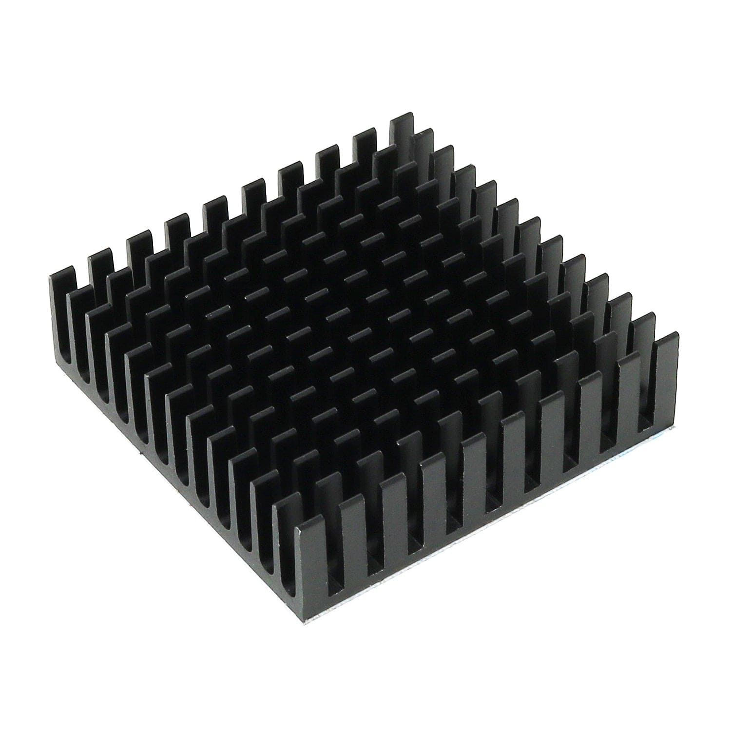 Aluminium Heatsink for NEMA 17 Stepper Motors - Black by The Pi Hut - The Pi Hut
