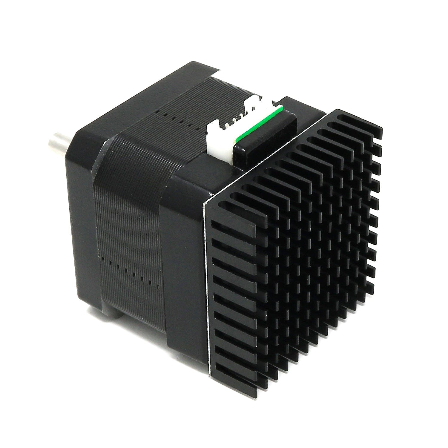 Aluminium Heatsink for NEMA 17 Stepper Motors - Black by The Pi Hut - The Pi Hut