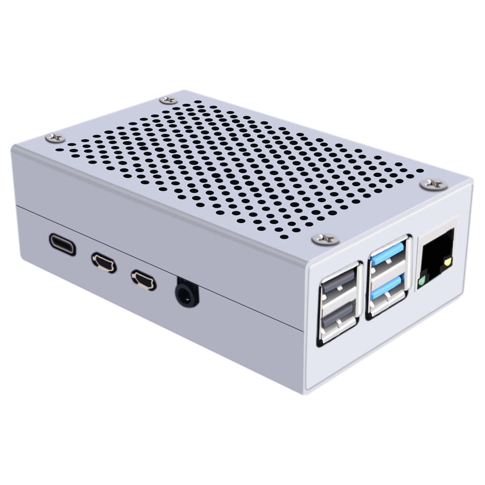 Aluminium Raspberry Pi 4 Case by The Pi Hut - The Pi Hut